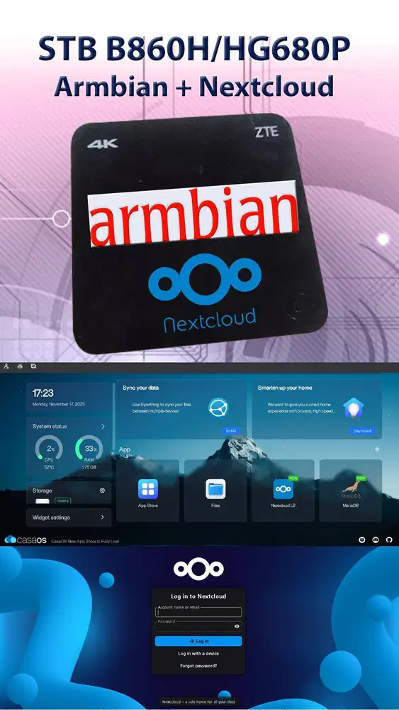 STB - PERSONAL CLOUD SERVER - Google Drive Alternative