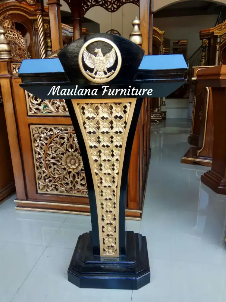 Mimbar podium masjid ready stok COD