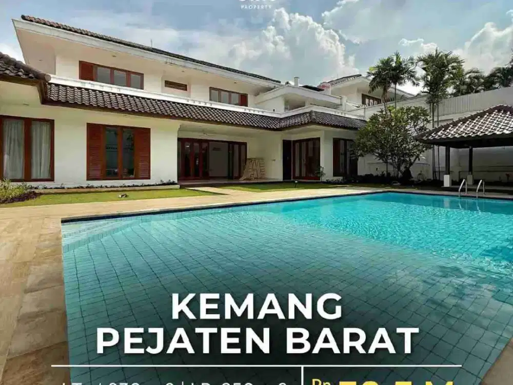 Rumah di kemang pejaten Barat Dalam cluster