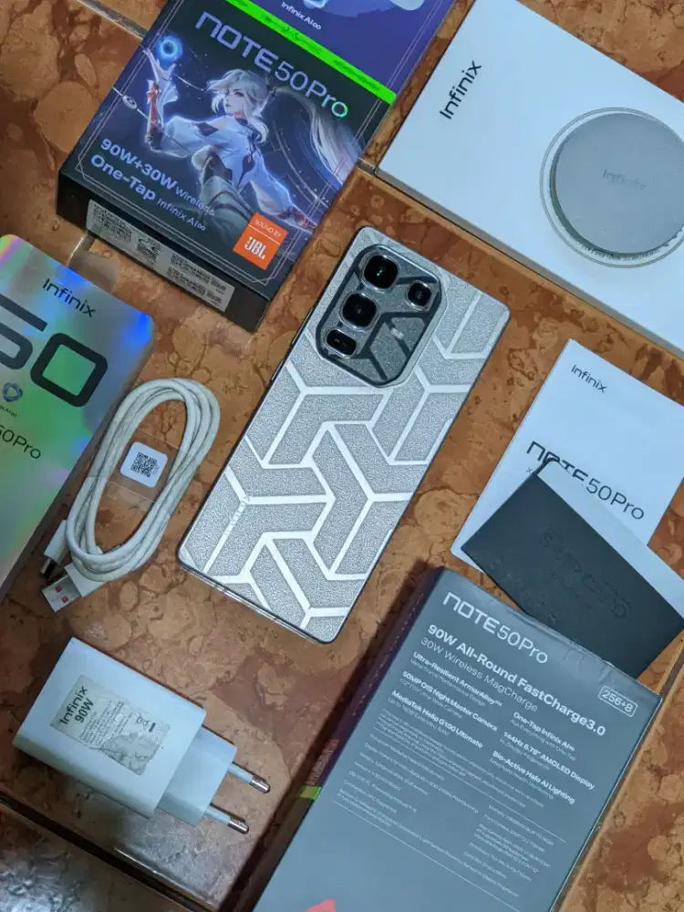 Infinix Note 50 Pro 8/256 GB Fullset Mulus