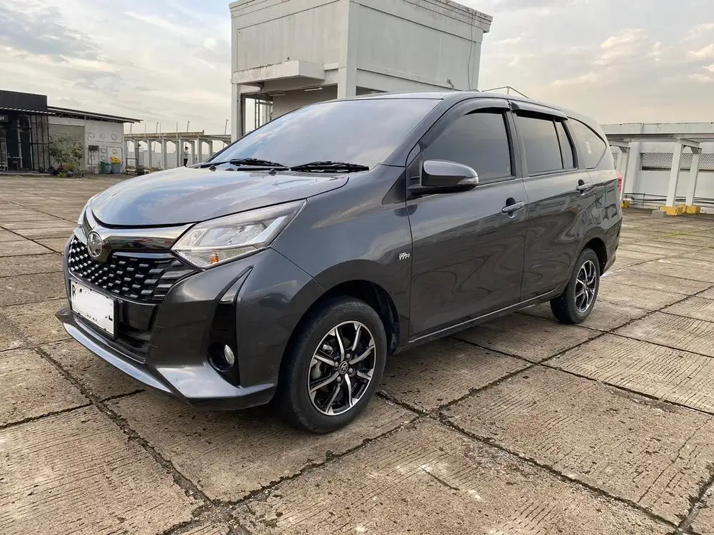 Calya 2023 Km20rb AT Matic Service Record Toyota 1.2 G Abu-Abu Sigra