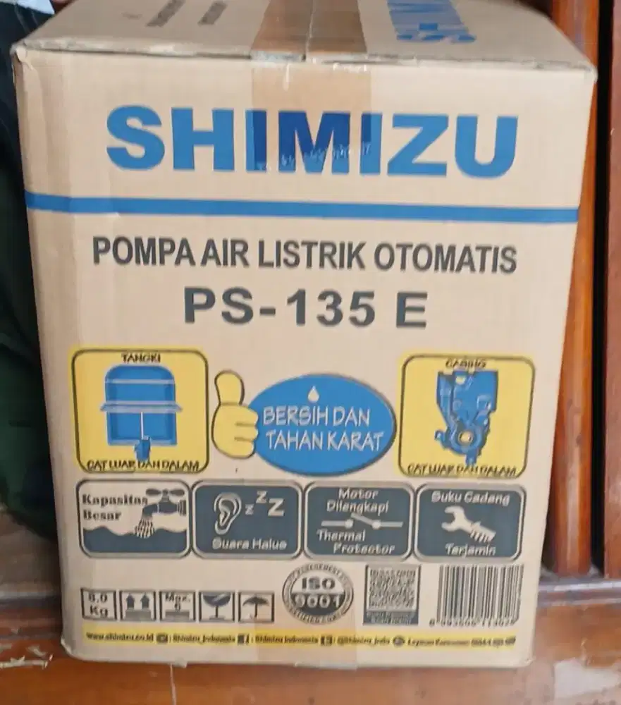 Shimizu pompa air listrik, ps 135 e