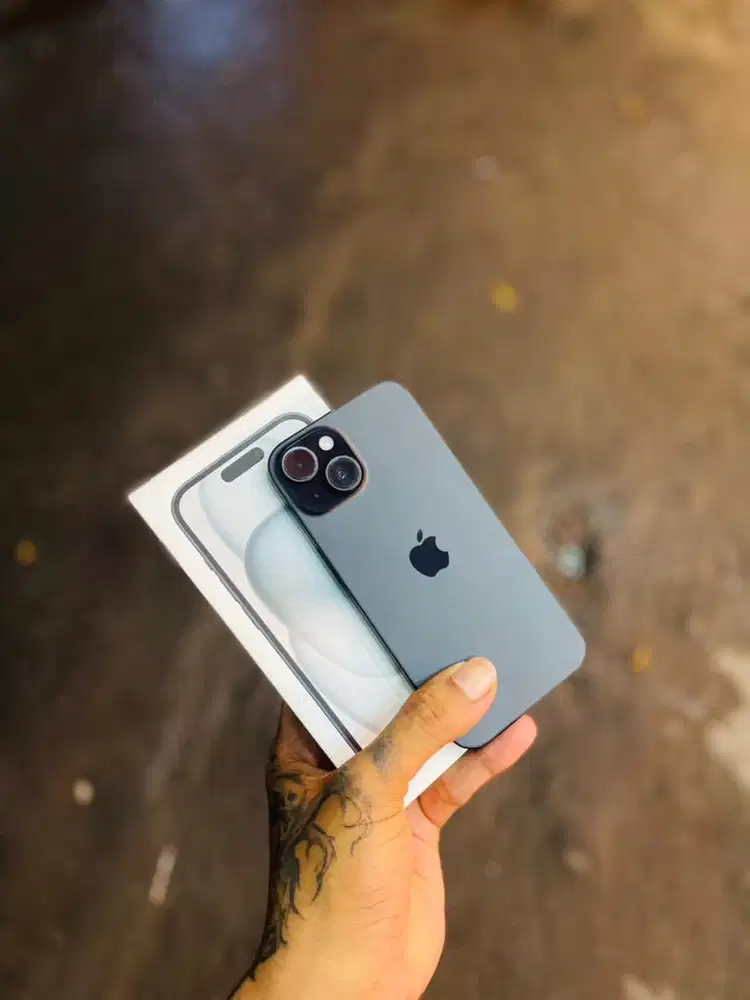 Iphone 15 256gb ibox second full ori