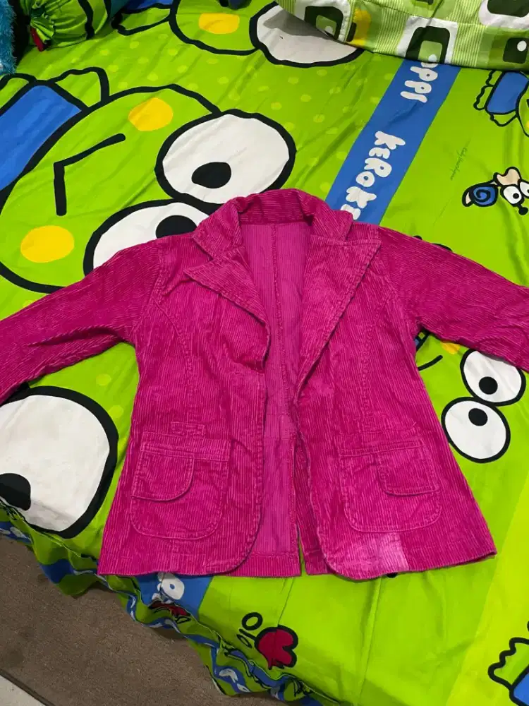 Blazer fuschia preloved