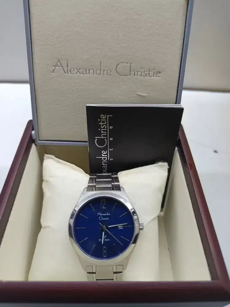 Jam Tangan Pria Alexandre Christie Ori 1009 Ori Mulus Murah