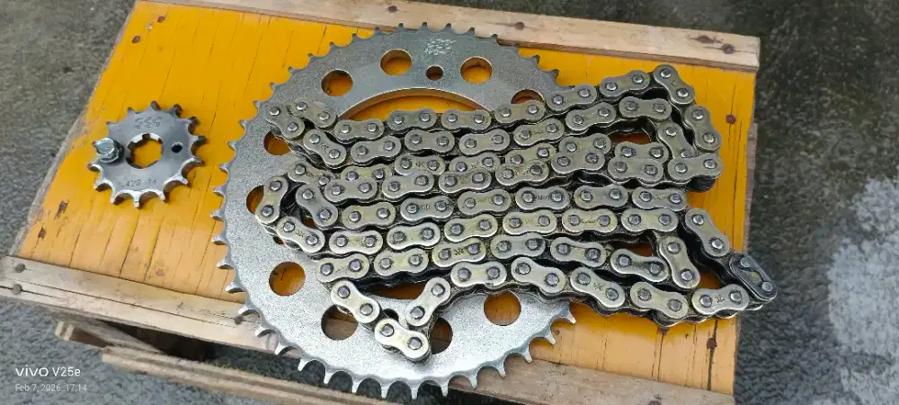 Gear set merk SSS ex.Vixion R 155