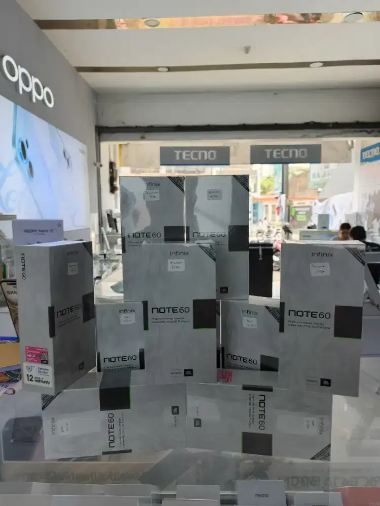 Infinix Note 60 5G 8/256GB Resmi Termurah Gratiss Ongkir