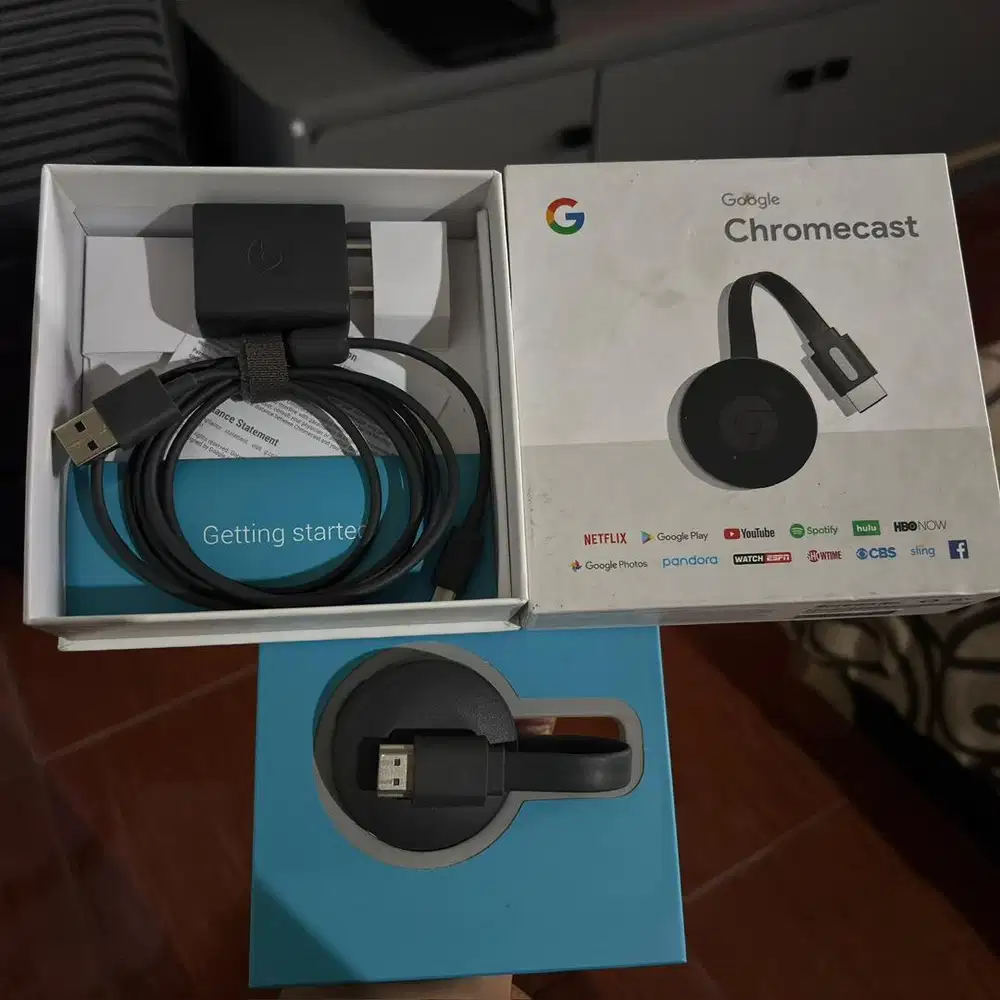 Google Chromecast gen2 Ori fullset