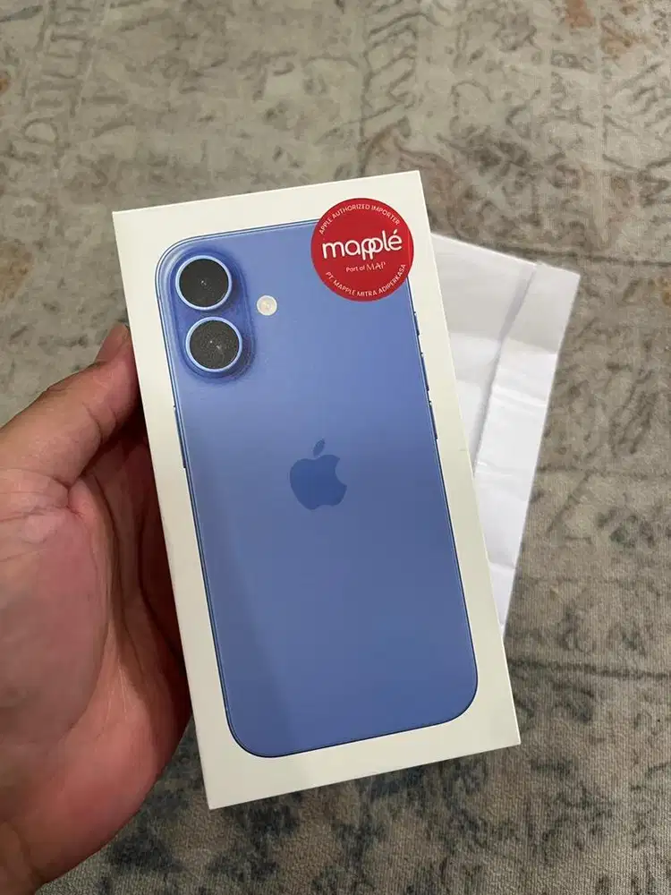 Bismillah jual iphone 16 128 ultramarine new ibox