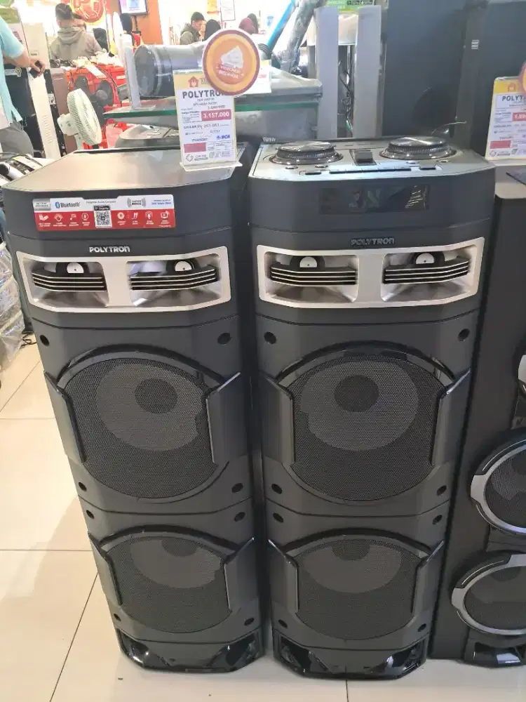 SPEAKER AKTIF POLYTRON PAS 10DF28 PROMO TANPA DP