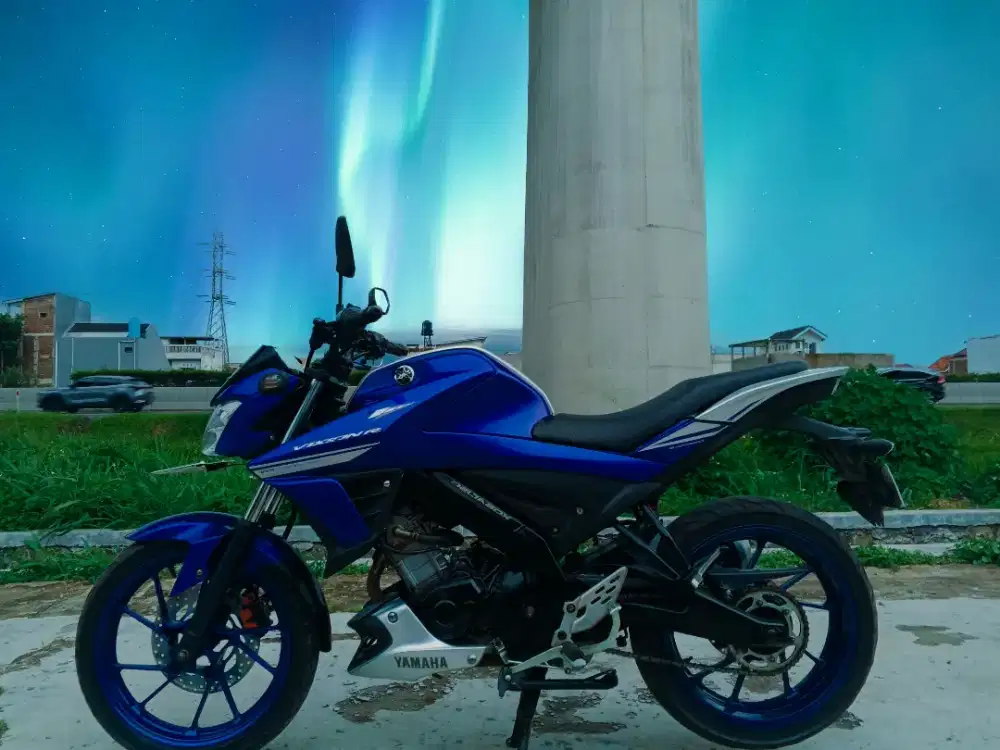 Jual yamaha vixion R thn 2019 warna biru