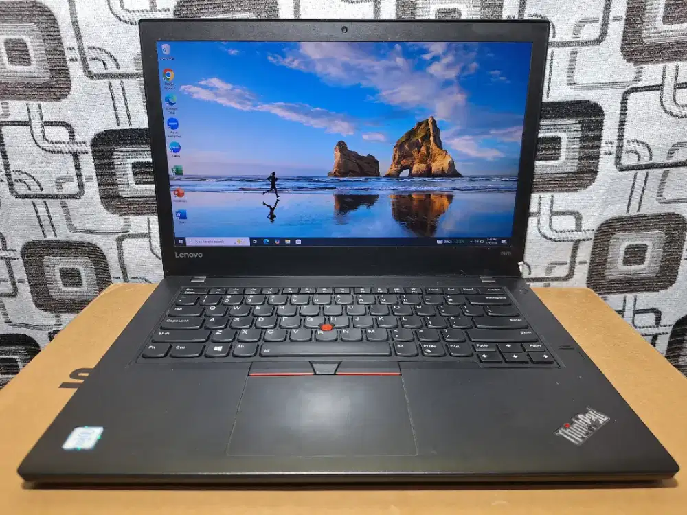 Laptop Lenovo Thinkpad T470 Core i5 ram 8gb keyboard nyala layar FHD