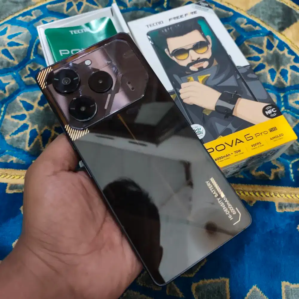 Tecno Pova 6 Pro 5G ram 12/256
