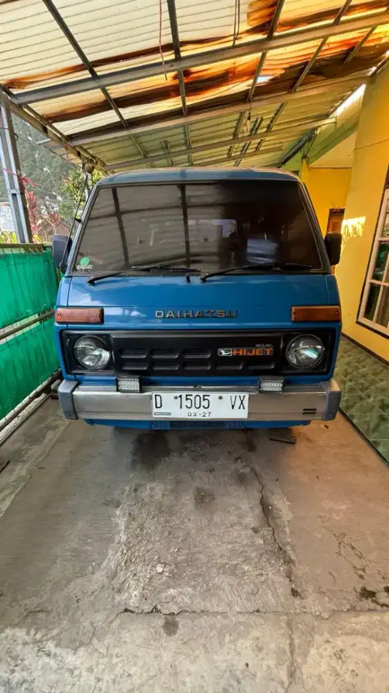 Hijet 1000 karoseri new armada tahun 84 mulus antik jarang ada