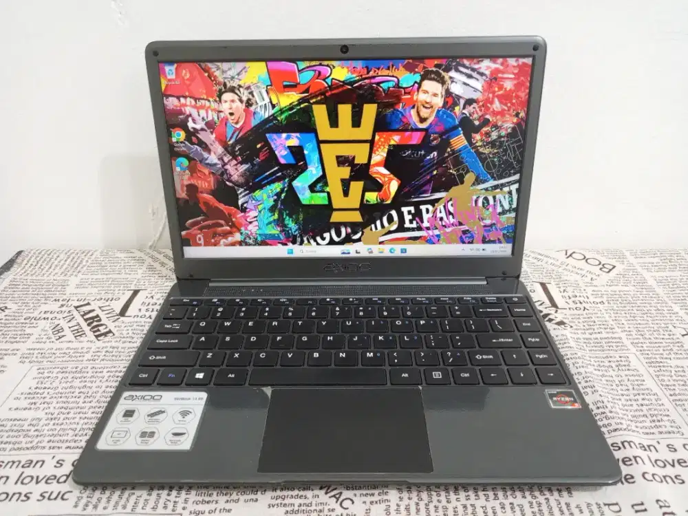 Axioo SlimBook 14 R5 AMD Ryzen 5 3500U 2.1GHz RAM 8 GB | SSD 256 GB