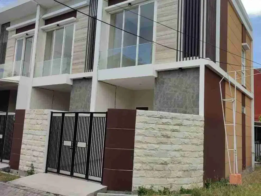 Rumah Hook Gress 2Lt di Sutorejo Surabaya dekat Raya Mulyasari Surabaya
