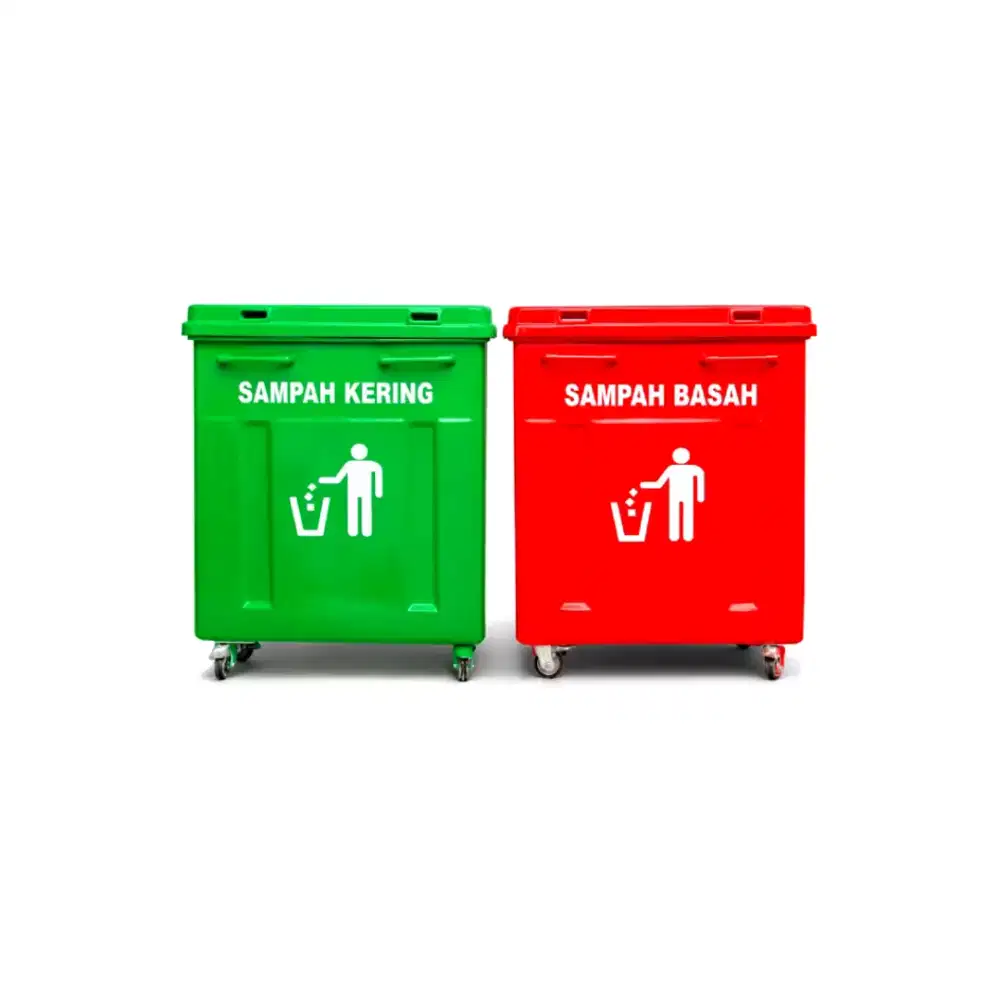 Tong Sampah Fiberglas Ukuran 1100 liter