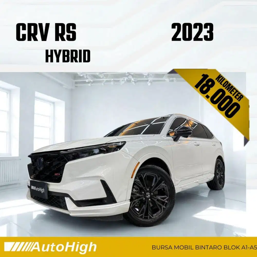 DP10% [Km18.000] CRV RS Hybrid 2023 White / CR-V Reg 2024 #AUTOHIGH