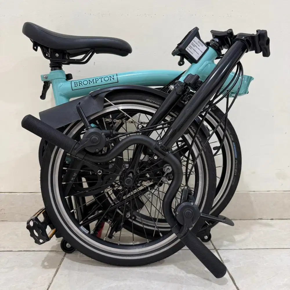 BROMPTON M6L TURKISH GREEN BLACK EDITION 2021 - LIKE NEW