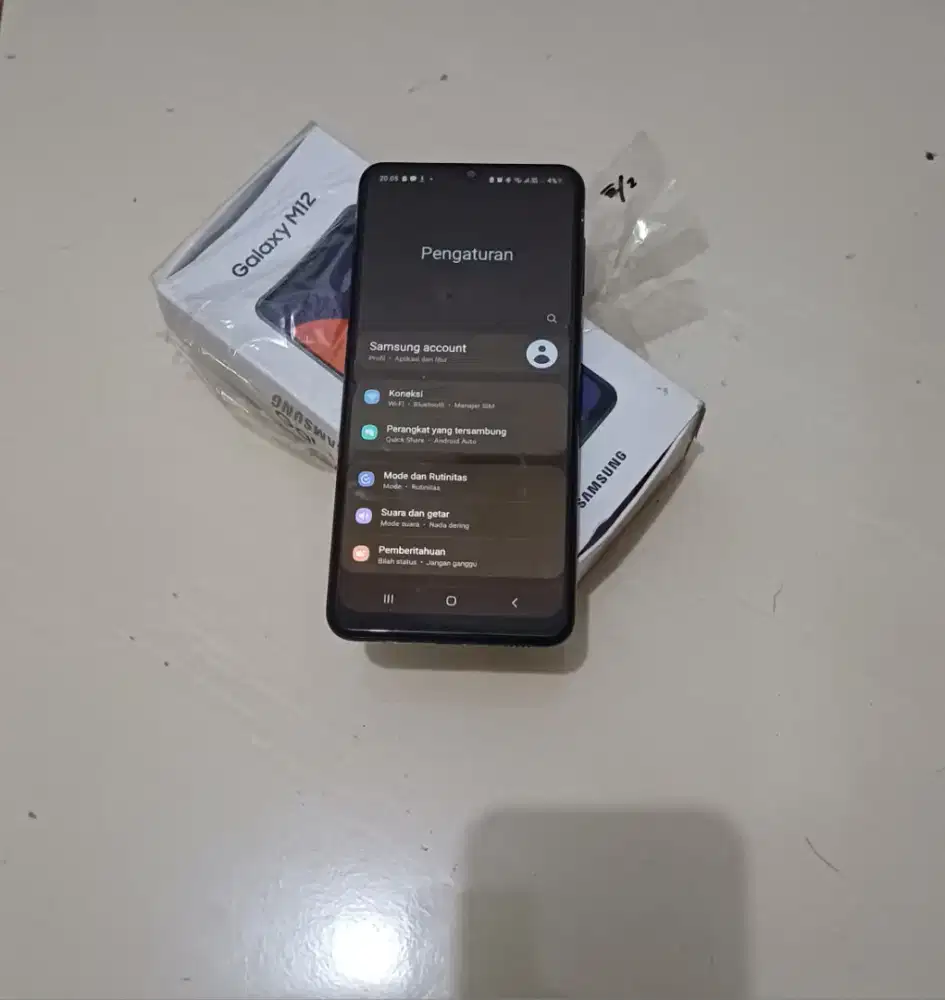 Jual HP Samsung Galaxy A12 M12 4/64 Gb Fullset