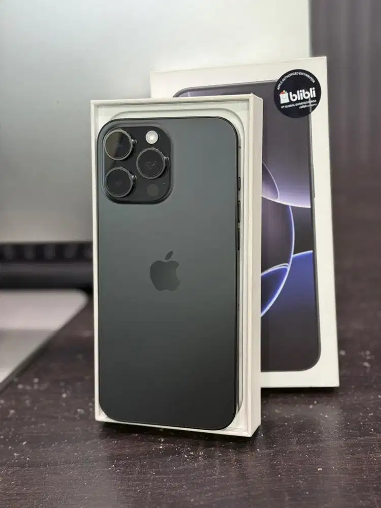 iphone 16 promax 256gb ibox garansi on s/d april 2026