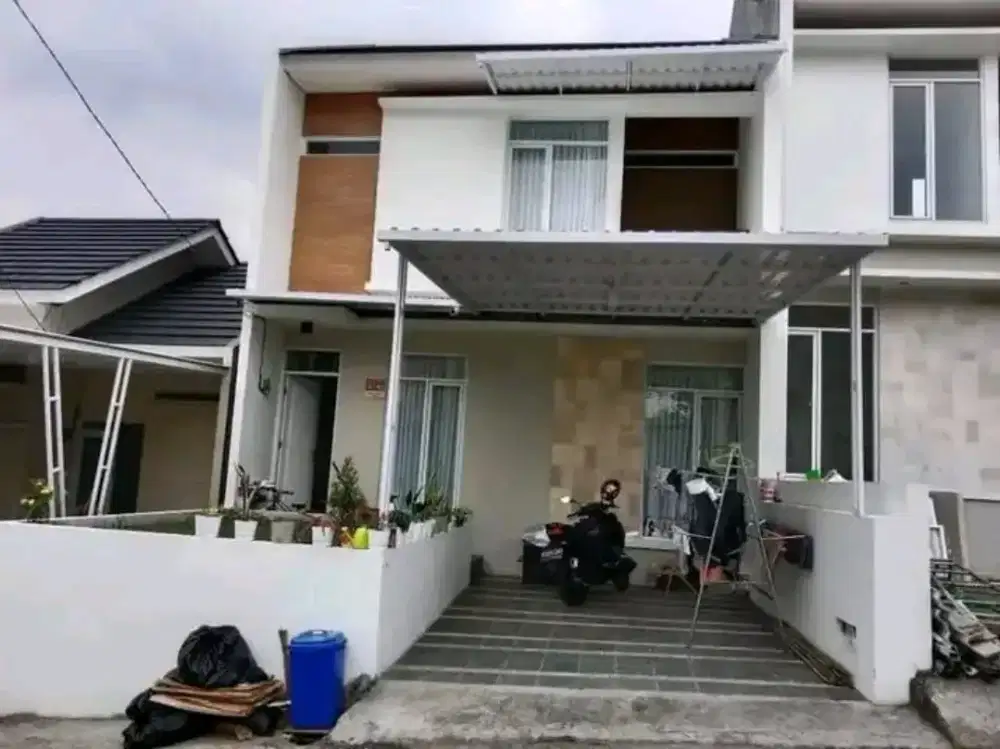 Kanopi atap alderon include talang air part 029