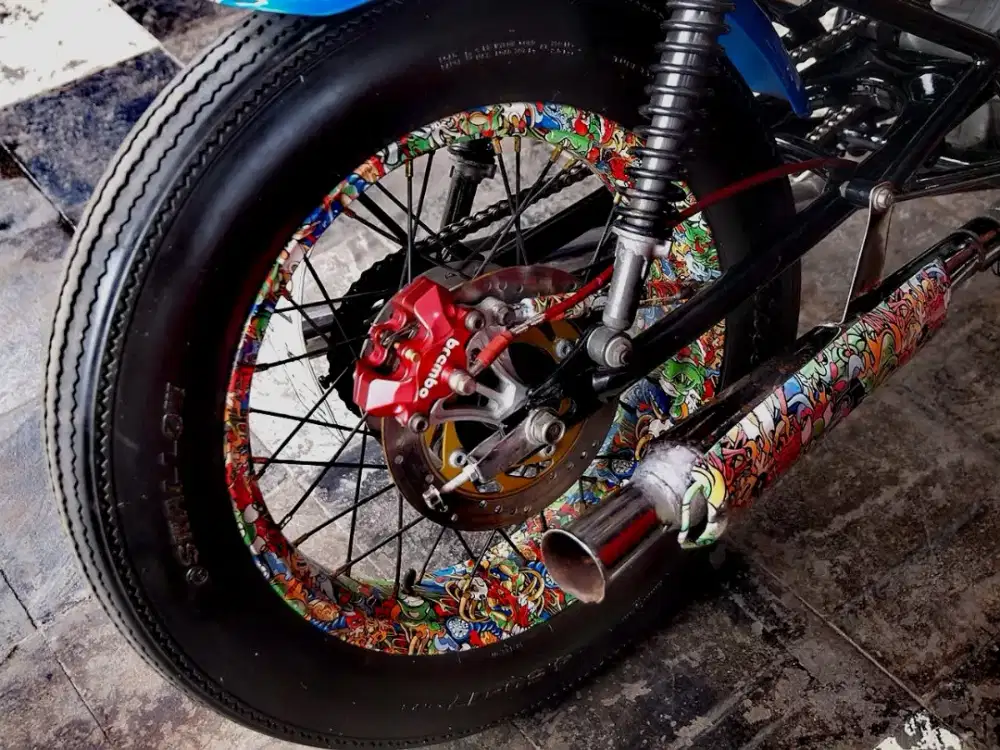 MURAH Suzuki thunder modif Custom bisa Tt barang apa saja