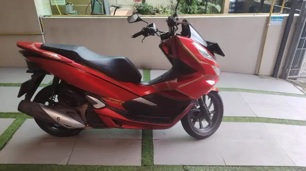 PCX Merah 2019 KM masih damai