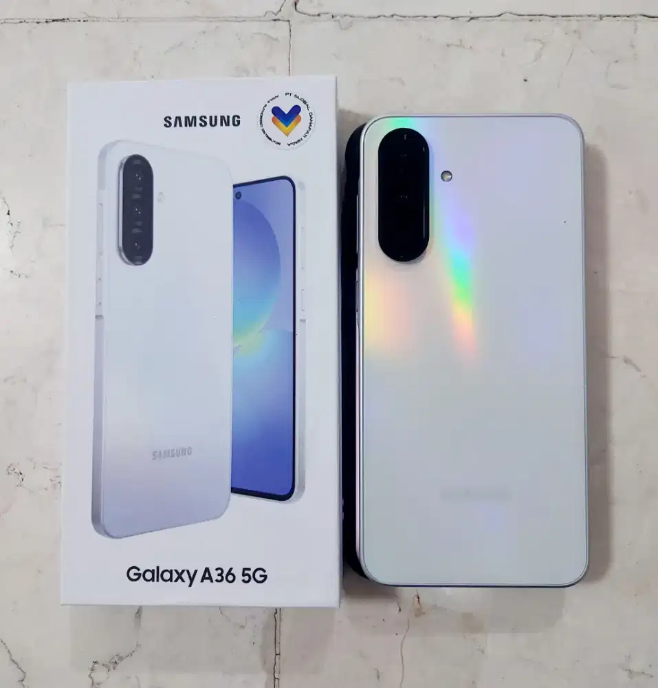 Samsung A36 5G Ram 8/256GB Awesome White Fullset grs on 30/08/26