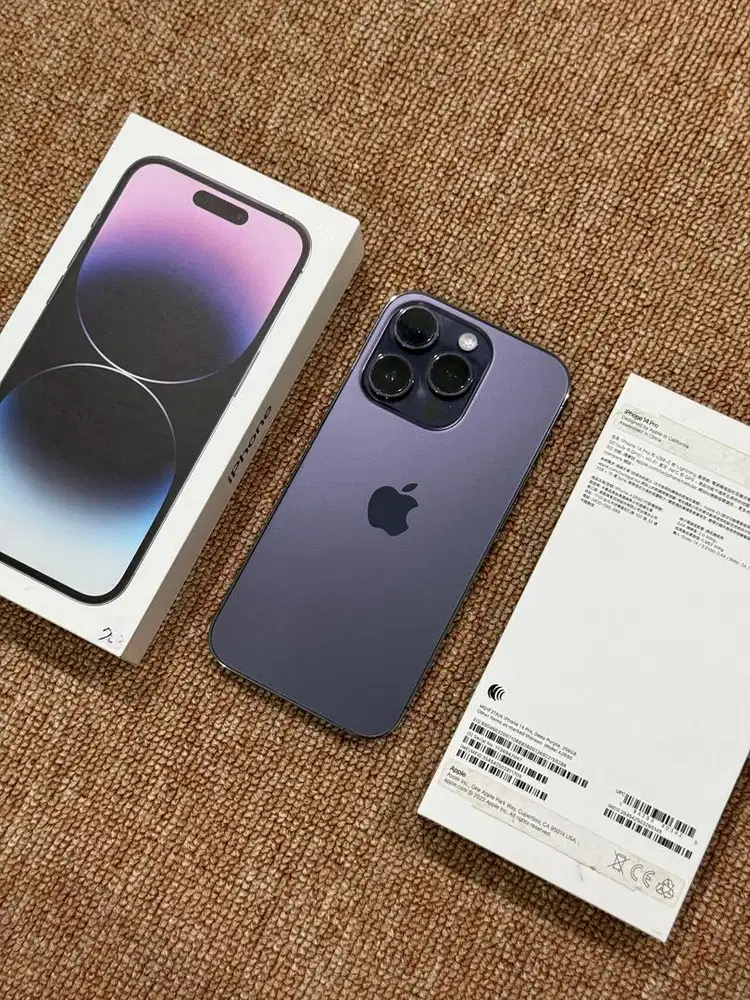 Iphone 14 pro 256gb resmi beacukai dus original