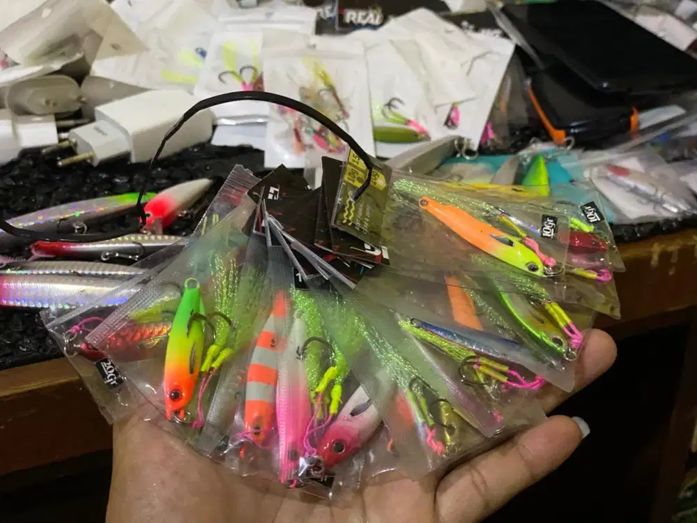 Micro Jig umpan pancing casting Metal jig killer Gacor 7g