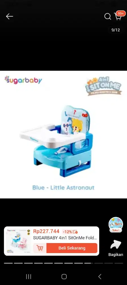 Baby chair kursi bayi