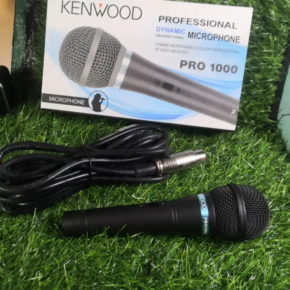Kenwood profesional dynamic microphone pro 1000