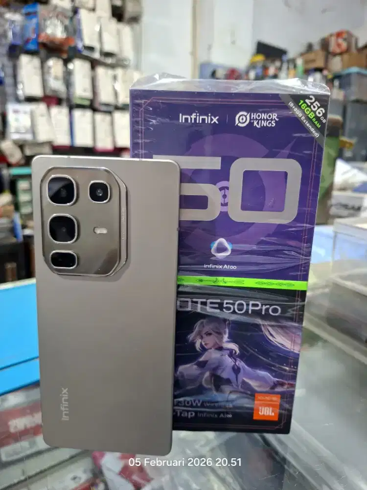 Infinix note 50 pro ram 8+8/256gb mulus rasa baru