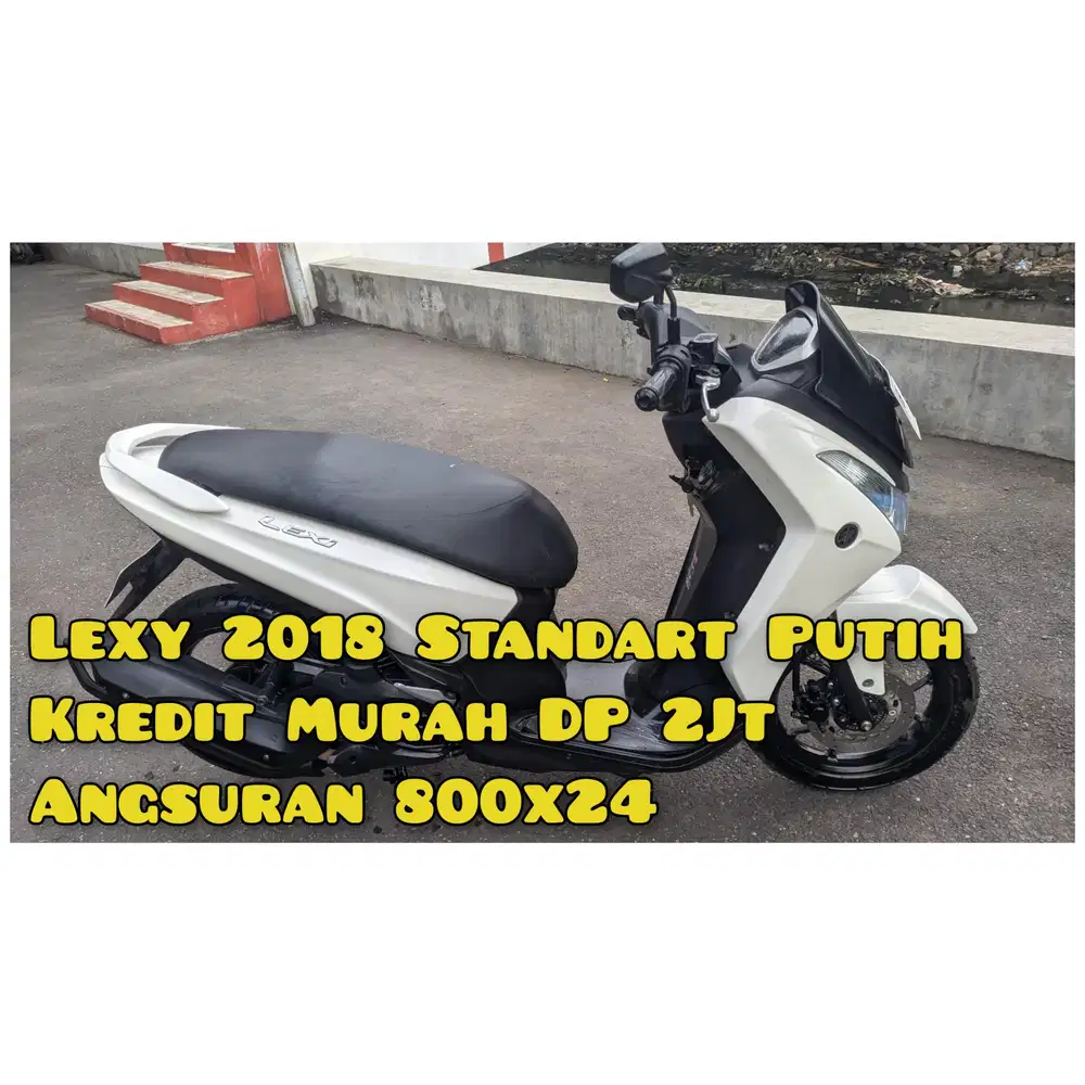 Lexy 125cc 2018 Putih Favorit