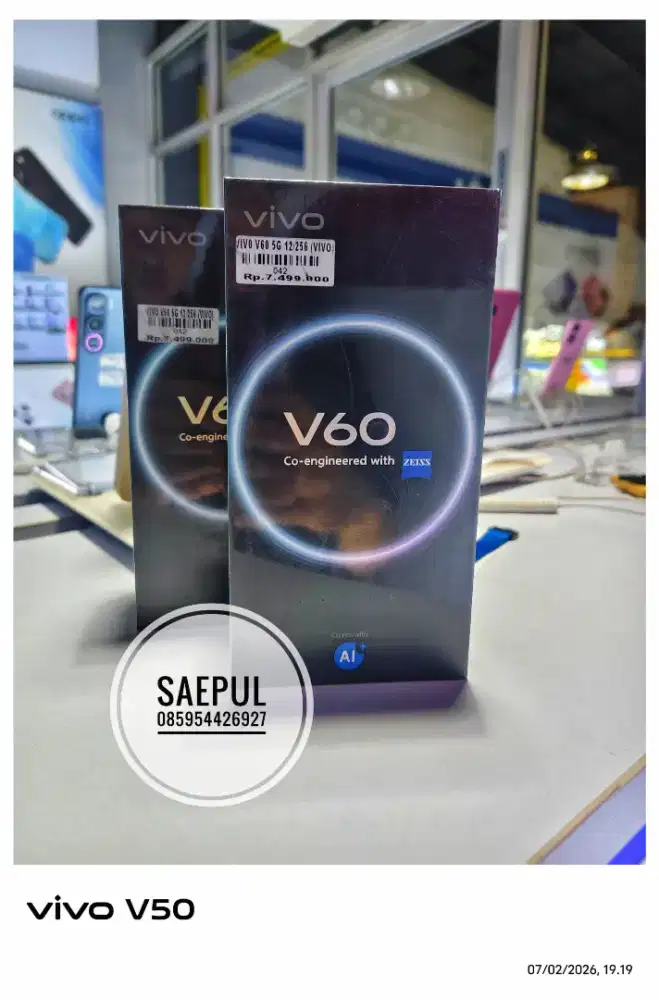 New vivo V60 5G 12/256GB