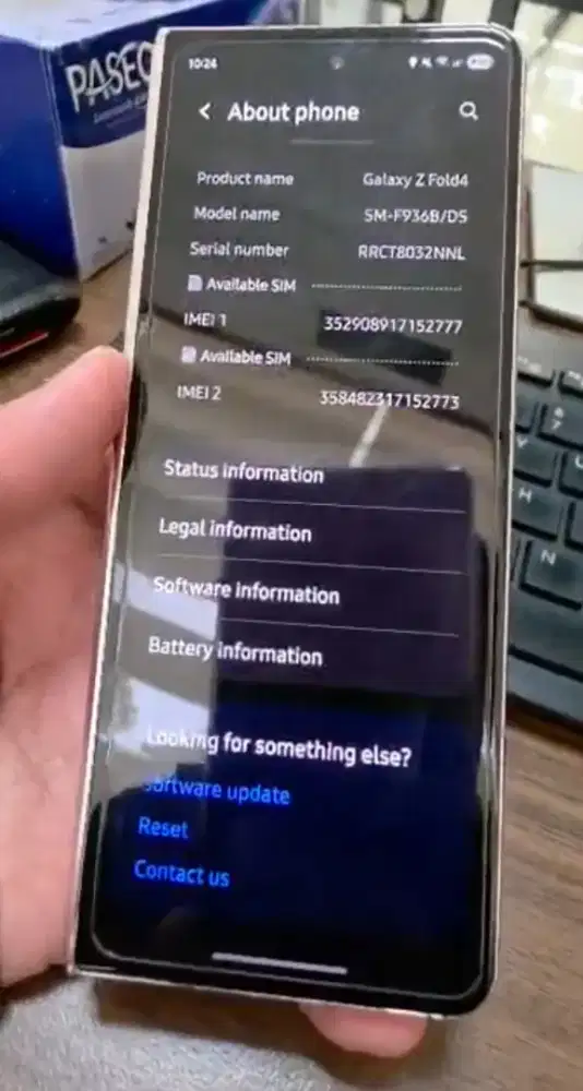 Samsung Zfold 4 512gb muluus