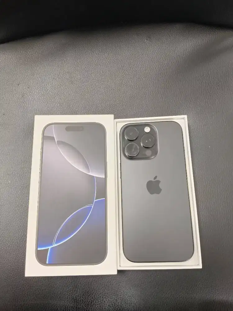 Iphone 16 pro 128gb resmi ibox second