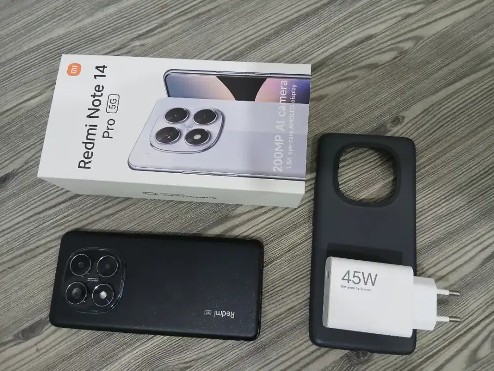 Redmi note 14 pro 5G 8/256 lengkap full original