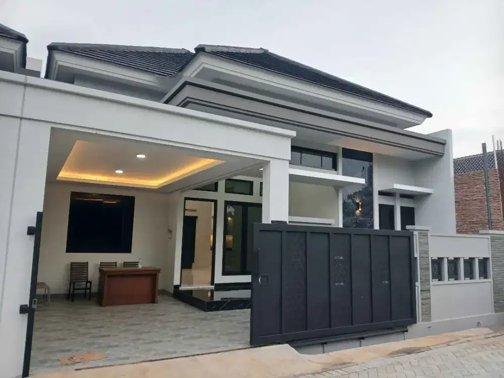 Murah rumah mewah dijual ngaliyan siap huni strategis akses lebar