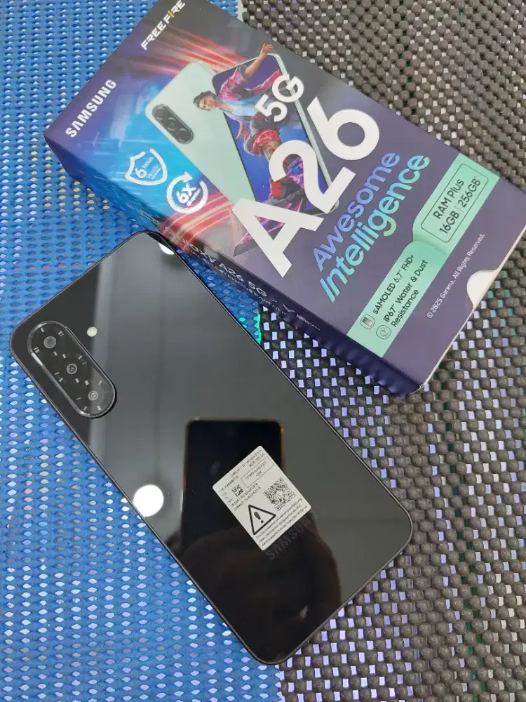 Samsung A26  5G  Ram 8+8/256  GB (Unit pemakaian 3 minggu dari baru)