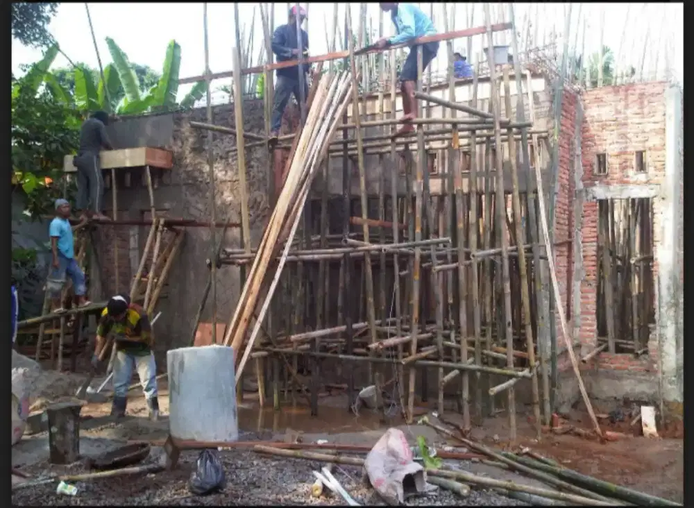 Bangunan harian/borongan