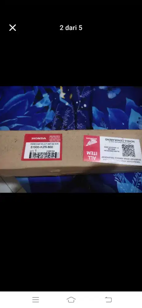 Shock depan kluarga honda