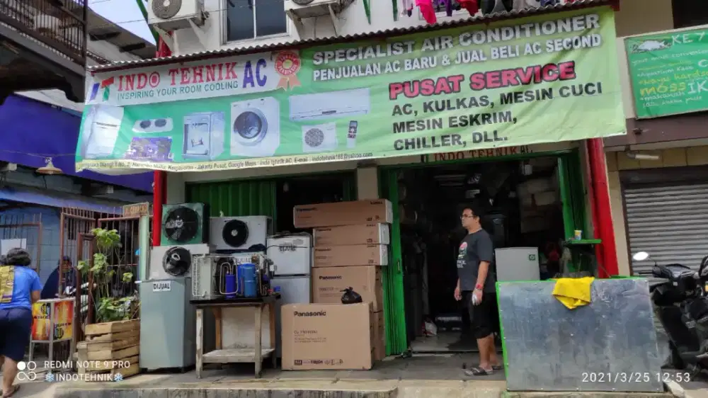 Mencari kenek dan teknisi ac