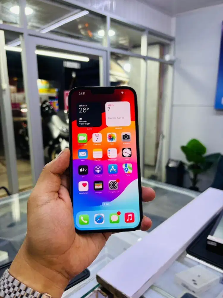 Iphone 13 pro max 128 gb ibox mulus fullset original