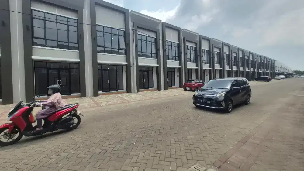 Ruko 2 lantai siap huni Rp.10jt all in, lokasi di Karawaci Tangerang