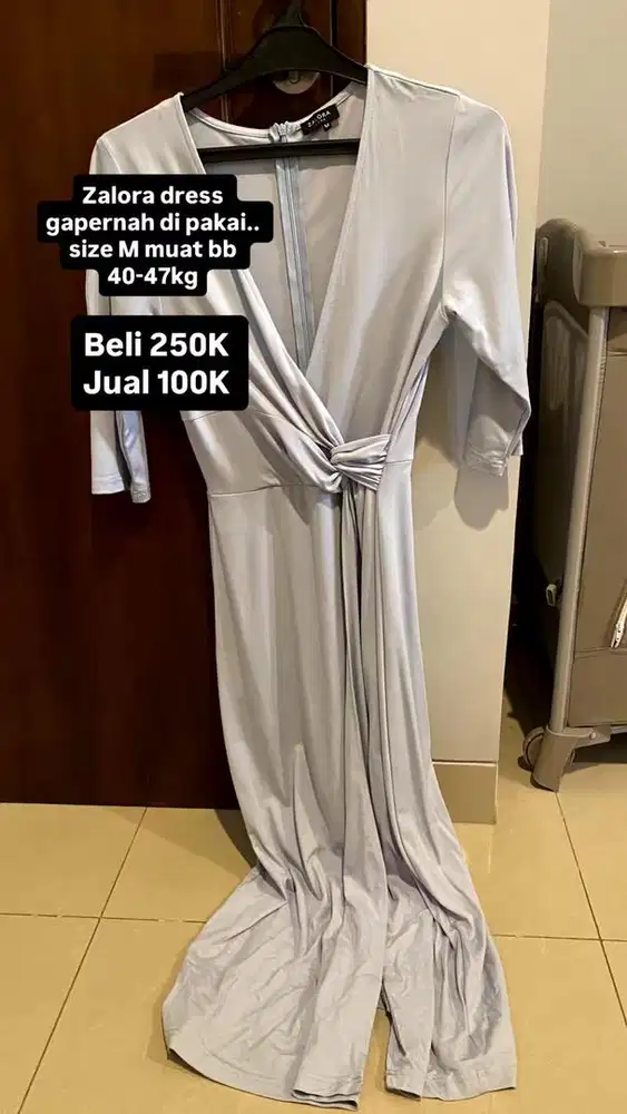 Dress zalora baby blue