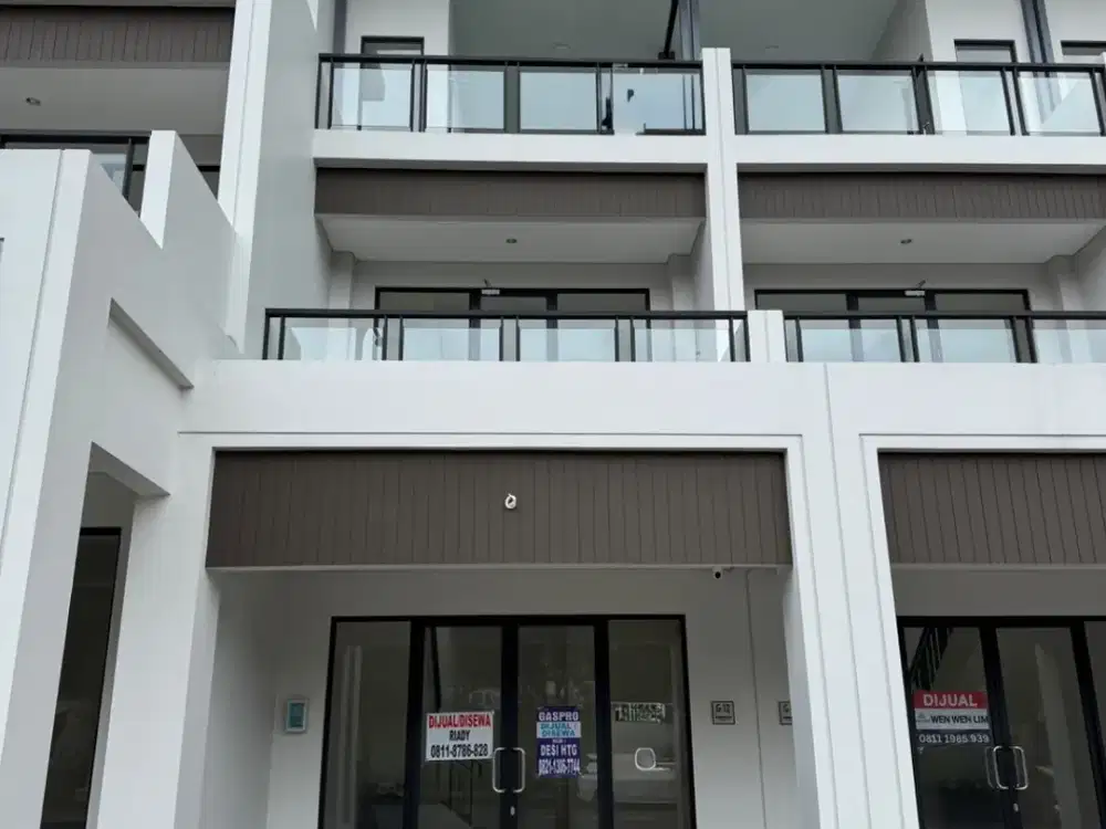 Ruko sorrento di pusat bisnis gading serpong