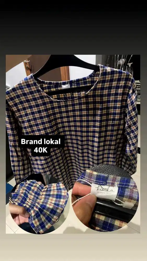 Kemeja basic brand kimika