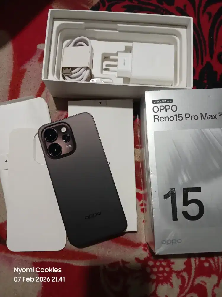 Oppo reno 15 pro max 5G 512gb